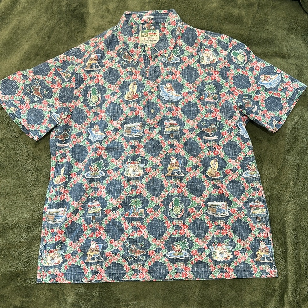 Hawaiian Christmas Shirt